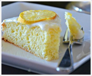 Greek lemon cake dessery